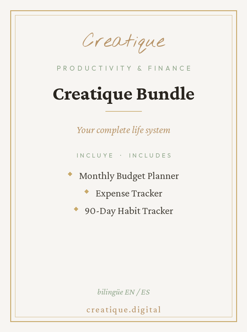 Creatique planners